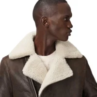 Barkwood Brown premium leather jacket