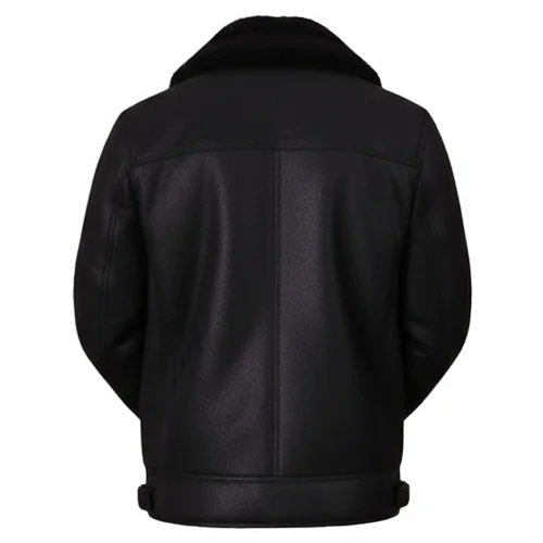 Sheepskin Leather Jacket Premium Mens Flying Jacket
