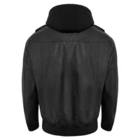 mens leather bomber jacket
