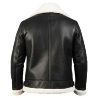 Black & White premium leather jacket