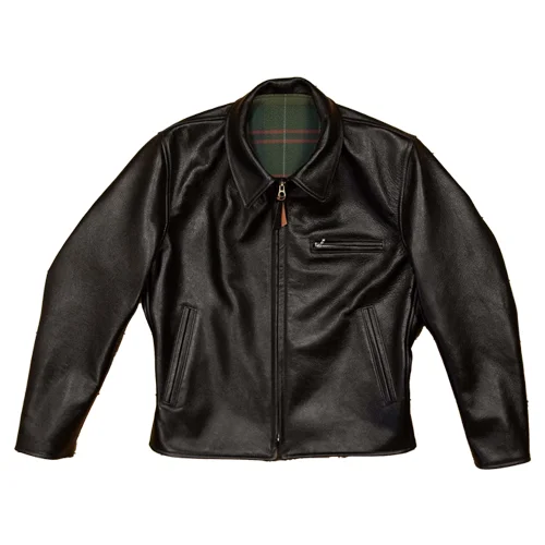 Premium Leather Jacket Classic Handcrafted Outerwear