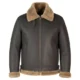 premium shearling aviator jacket