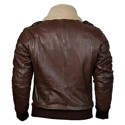 Brown Back.jpg mens leather bomber jacket