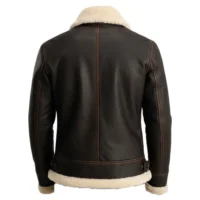 Brown & Cream premium leather jacket