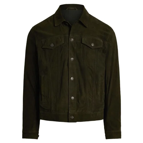 Suede Leather Jacket Premium Stylish Mens Outerwear