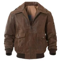 Front.jpeg Mens Leather Bomber Jacket
