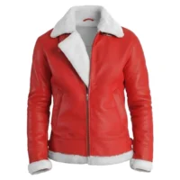 Red 1 premium leather jacket