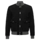 Suede Black (1) mens leather bomber jacket