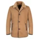 Tan 1 premium shearling jacket