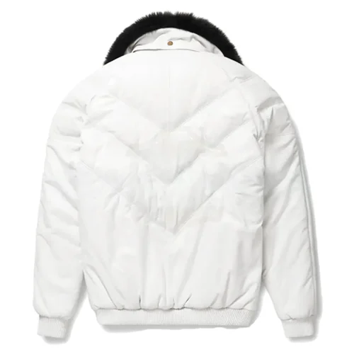 mens leather bomber jacket