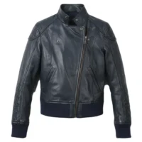 Etsay VLJ-002 1 womens leather bomber jacket