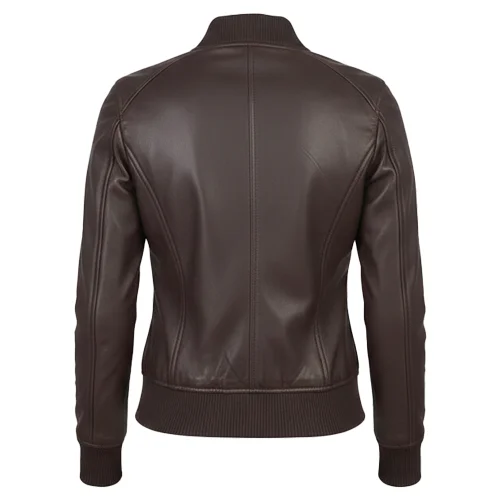 Thejacketmacker VLJ-012 7 womens leather bomber jacket