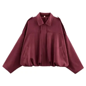 womens leather bomber jacket