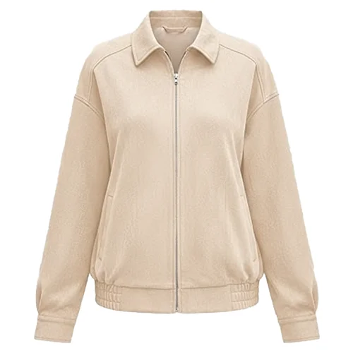 amazon VLJ-010 1 womens leather bomber jacket