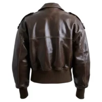 asos VLJ-011 3 womens leather bomber jacket