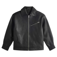 womens leather bomber jacket