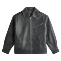 womens leather bomber jacket