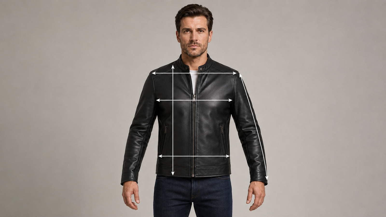 Men's Leather Jacket Size Guide