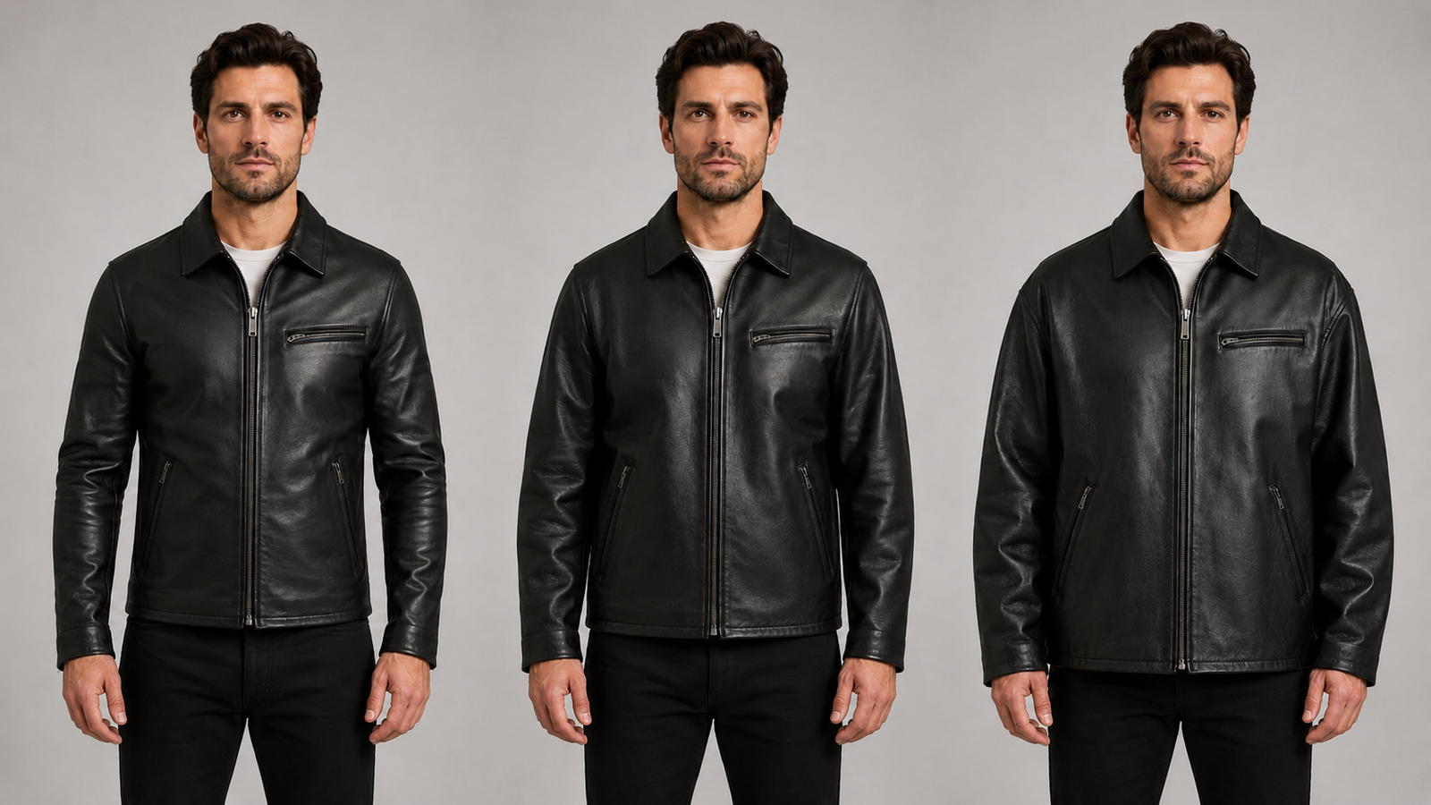 Men's Leather Jacket Size Guide