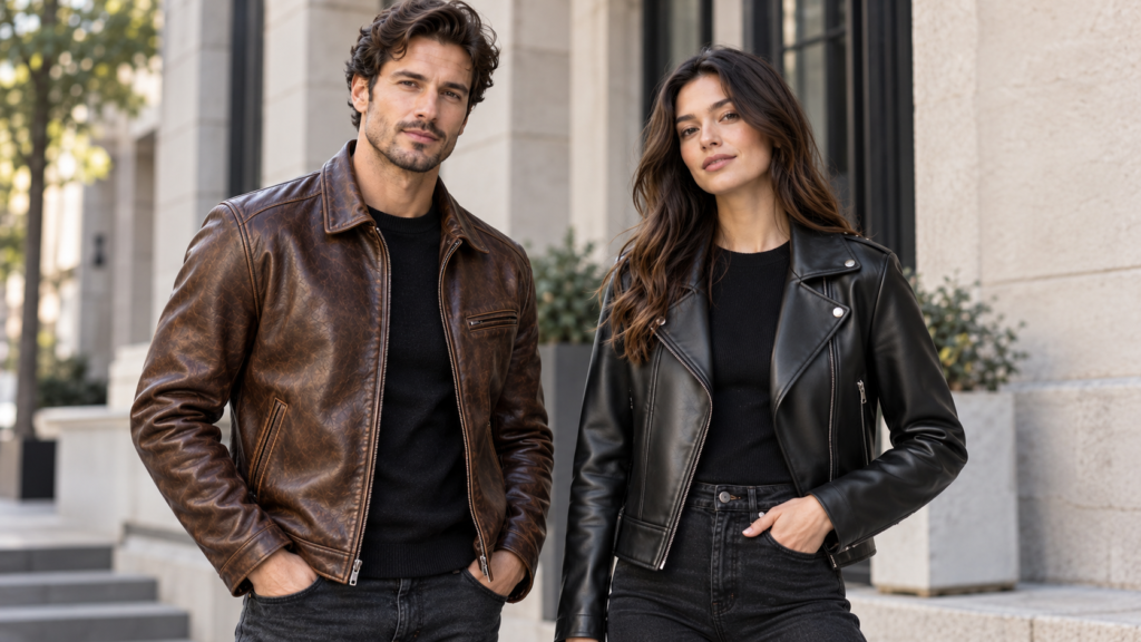 Read more about the article Genuine Leather vs Faux Leather Jackets: What’s the Difference?